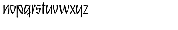 Schnitz Regular Font LOWERCASE