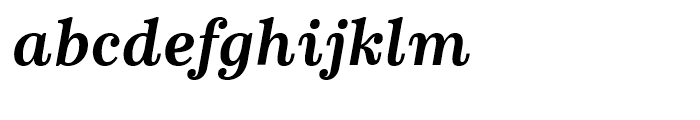 Schorel Normal ExtraBold Italic Font LOWERCASE
