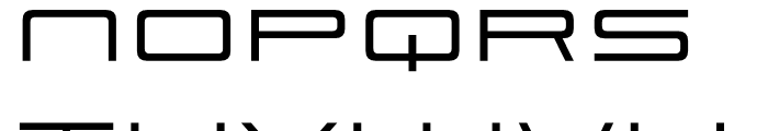 Scion 550R Regular Font UPPERCASE