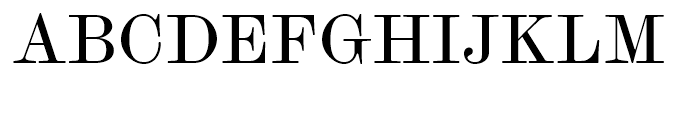 Scotch Modern Regular Font UPPERCASE