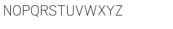 Scout Thin Font UPPERCASE