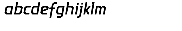 Screener Condensed Italic Font LOWERCASE