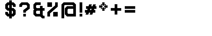 Screener Symbols Font OTHER CHARS