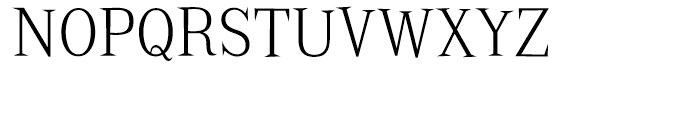 Screwby Condensed Light Font UPPERCASE