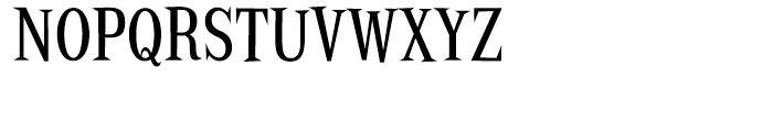 Screwby Extra Condensed Font UPPERCASE