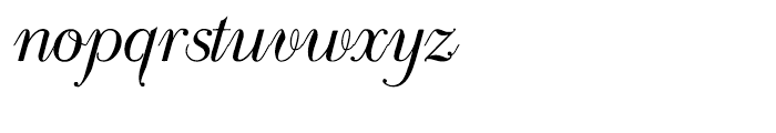 Scribe Classic Font LOWERCASE