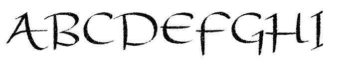 Scrittura Antiqua Font UPPERCASE