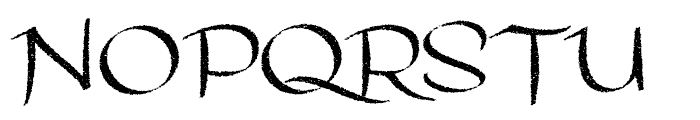 Scrittura Antiqua Font UPPERCASE