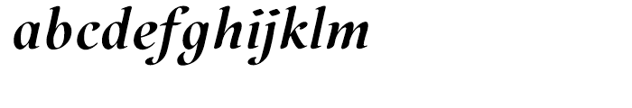 Scrivano Bold Italic Font LOWERCASE
