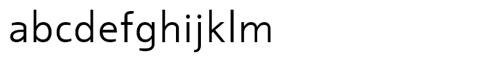 Scylla Regular Font LOWERCASE