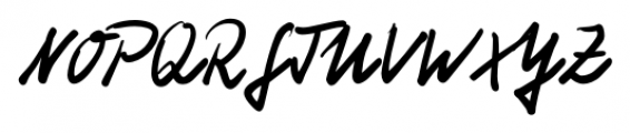 Schneid Handwriting Pro Regular Font UPPERCASE