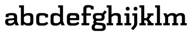 Schwager Bold Font LOWERCASE