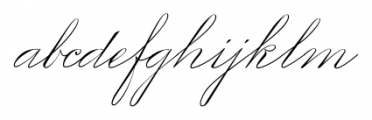 Scriptofino Light Font LOWERCASE