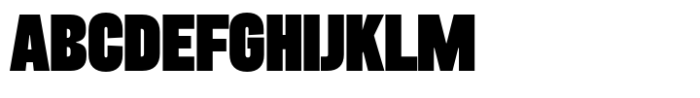 SC Giante Heavy Font UPPERCASE