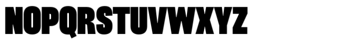 SC Giante Heavy Font UPPERCASE