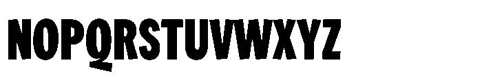 SC Maydon Extra Bold Font UPPERCASE