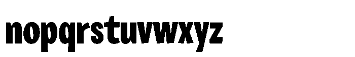 SC Maydon Extra Bold Font LOWERCASE
