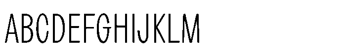 SC Maydon Extra Light Font UPPERCASE
