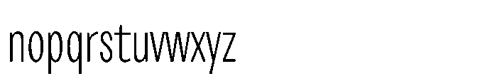 SC Maydon Extra Light Font LOWERCASE