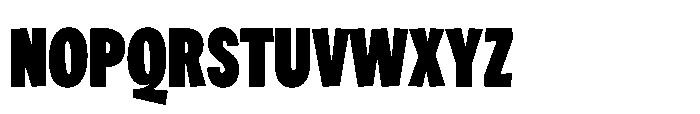 SC Maydon Heavy Font UPPERCASE