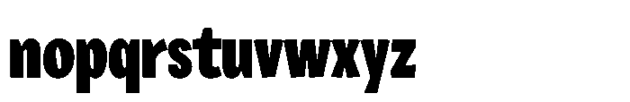 SC Maydon Heavy Font LOWERCASE