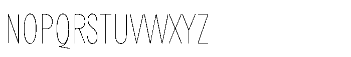 SC Maydon Hiarline Font UPPERCASE