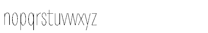 SC Maydon Hiarline Font LOWERCASE