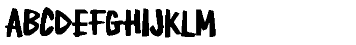 SCC Avokeca Font UPPERCASE