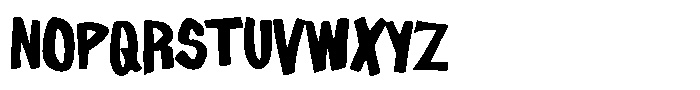 SCC Avokeca Font LOWERCASE