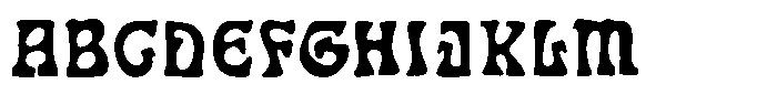 SCC Los Pollos Font UPPERCASE