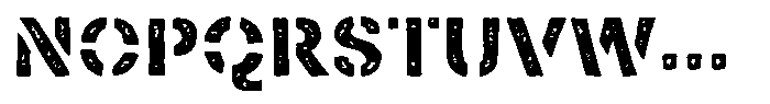 SCC Malosala Malosala Grunge Texture Font LOWERCASE