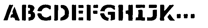SCC Malosala Malosala Regular Font UPPERCASE