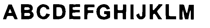 SCC Moenark FONT