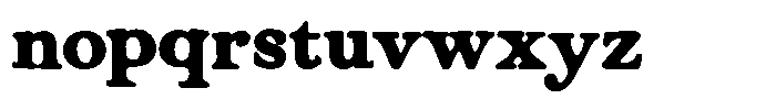 SCC Nyemark Nyemark Bold Font LOWERCASE