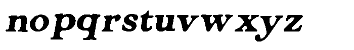 SCC Nyemark Nyemark Italic Font LOWERCASE