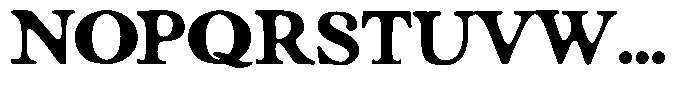 SCC Nyemark Nyemark Regular Font UPPERCASE