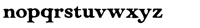 SCC Nyemark Nyemark Regular Font LOWERCASE