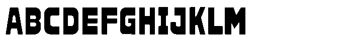 SCC Sakato Sakato Bold Font UPPERCASE