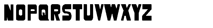 SCC Sakato Sakato Bold Font UPPERCASE