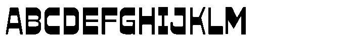 SCC Sakato Sakato Semibold Font UPPERCASE