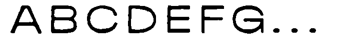 SCC Salemo Font UPPERCASE
