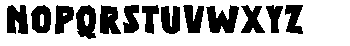 SCC Stuns Panchuto Stuns Panchuto Bold Font UPPERCASE