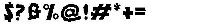 SCC Stuns Panchuto Stuns Panchuto Regular Font OTHER CHARS