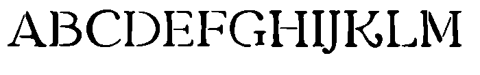SCC Sygny Font UPPERCASE
