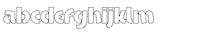 Sc Galiant Outline FONT