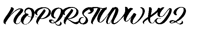 Sc Shinta Font UPPERCASE