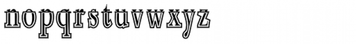 Scabbard Font LOWERCASE