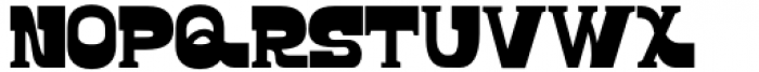 Scalter Serif Semi Condensed Font UPPERCASE