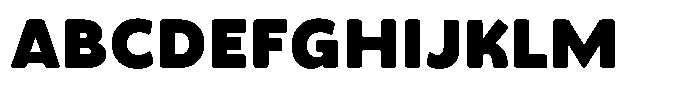 Scampy Black Font UPPERCASE