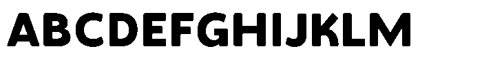 Scampy Bold Font UPPERCASE